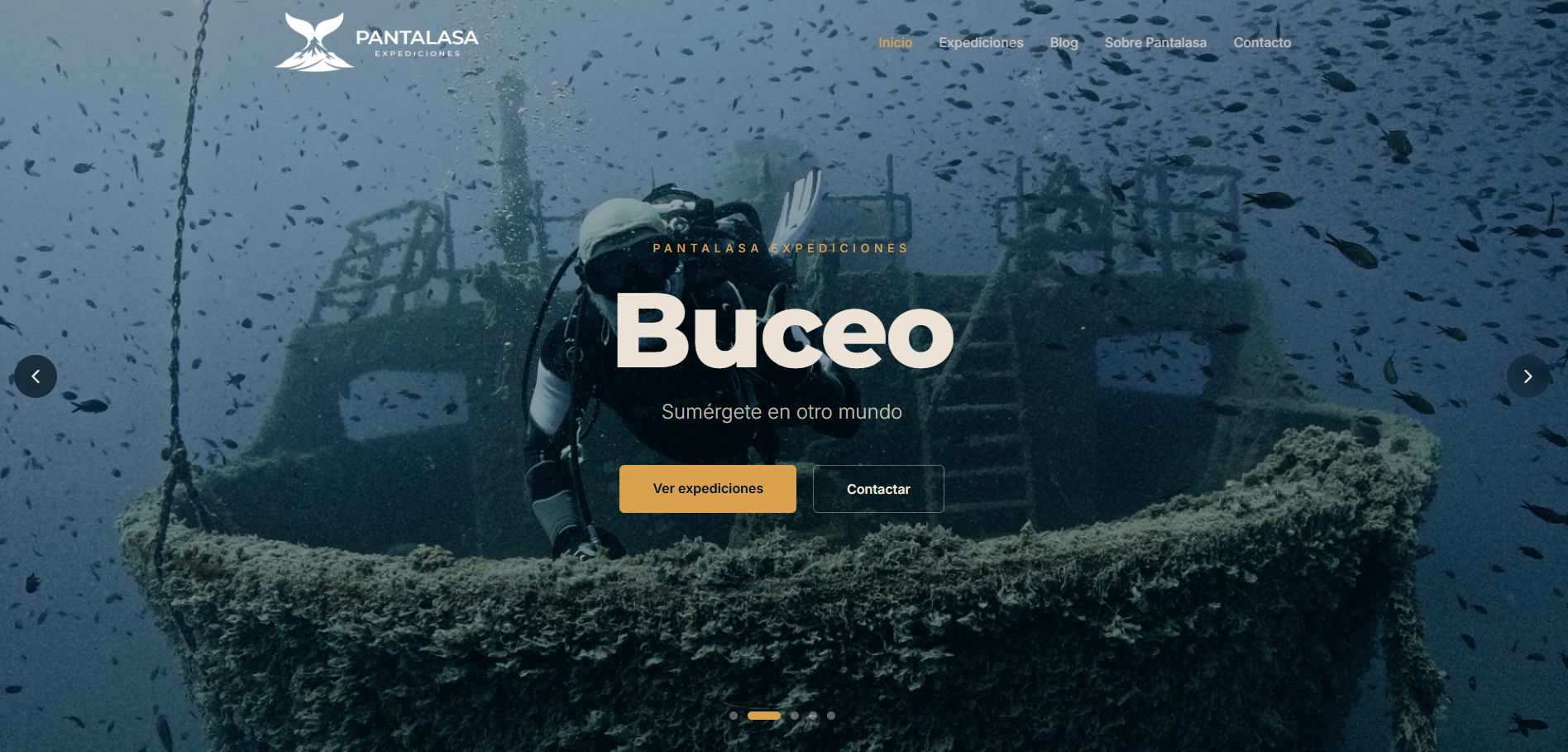 Pantalasa Expediciones - web de expediciones