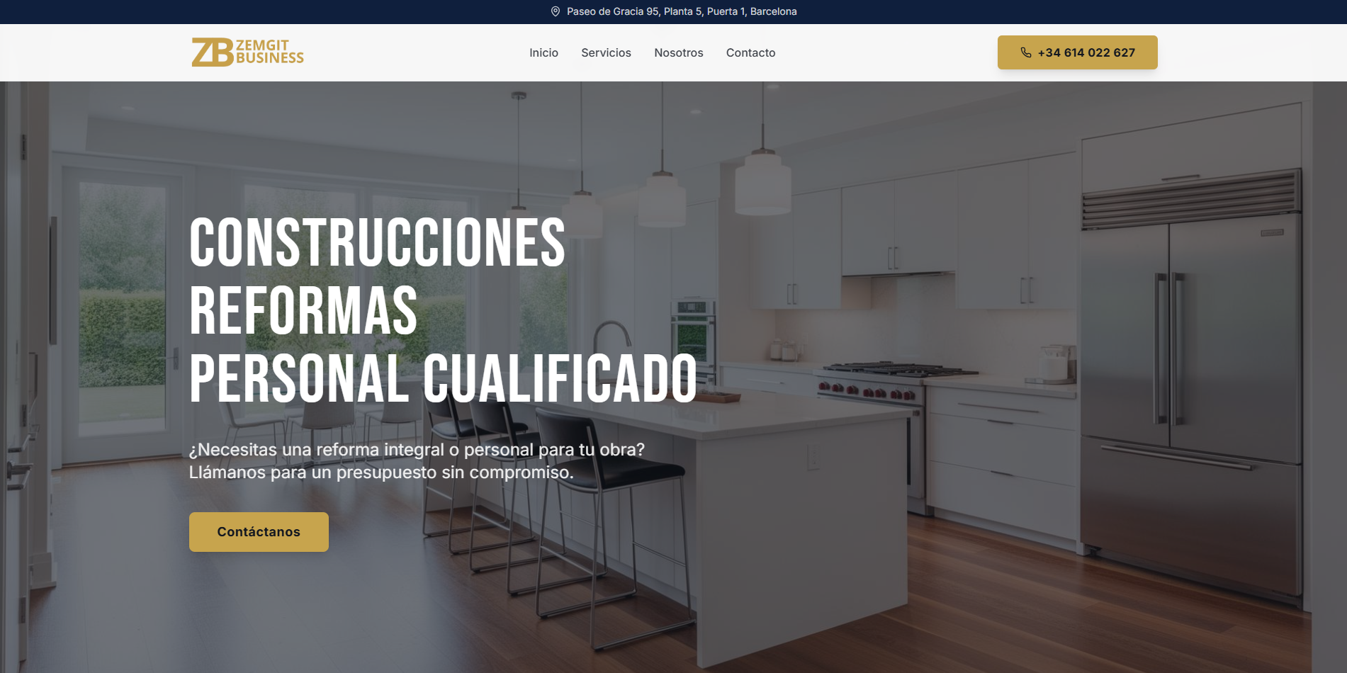 Zemgit Business - construcción y reformas en Barcelona