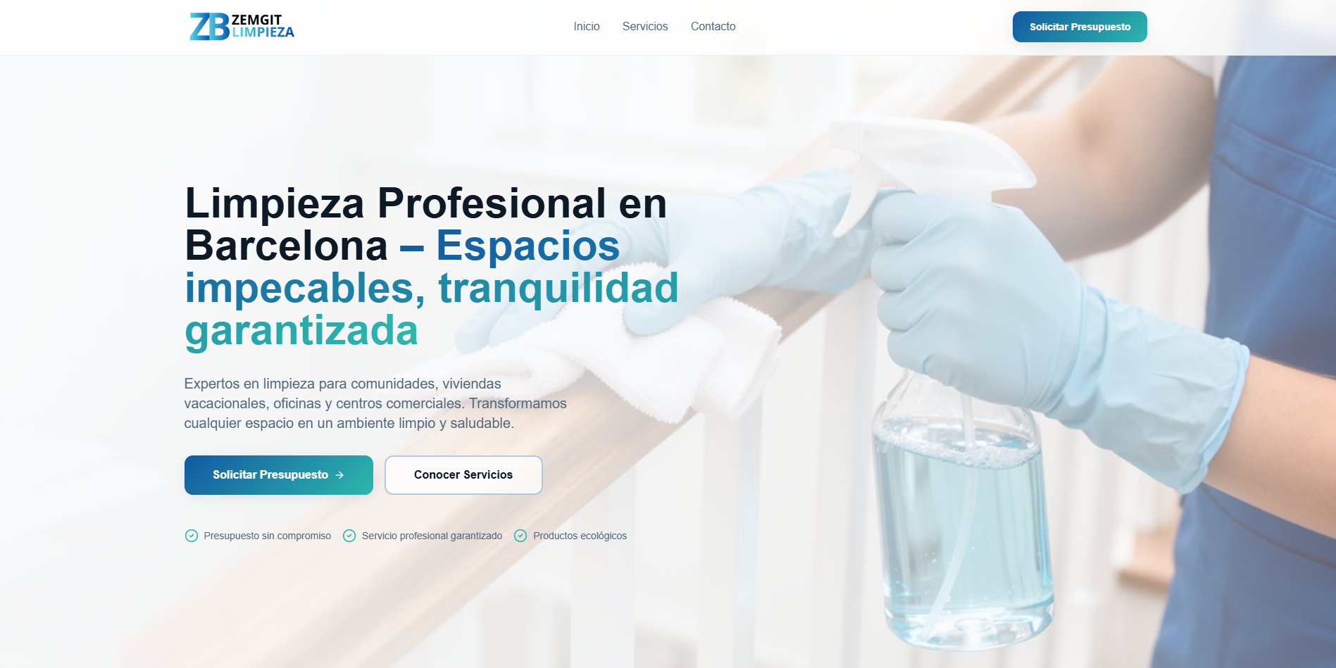 Zemgit Limpieza - limpieza profesional en Barcelona